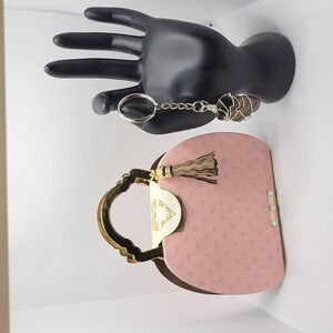 GREAT GIFT! Gemstone Keychain & Purse Gift Box